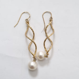ARETES PAR. ORO. 14 K 3.2 GRMS (SEMINUEVO)