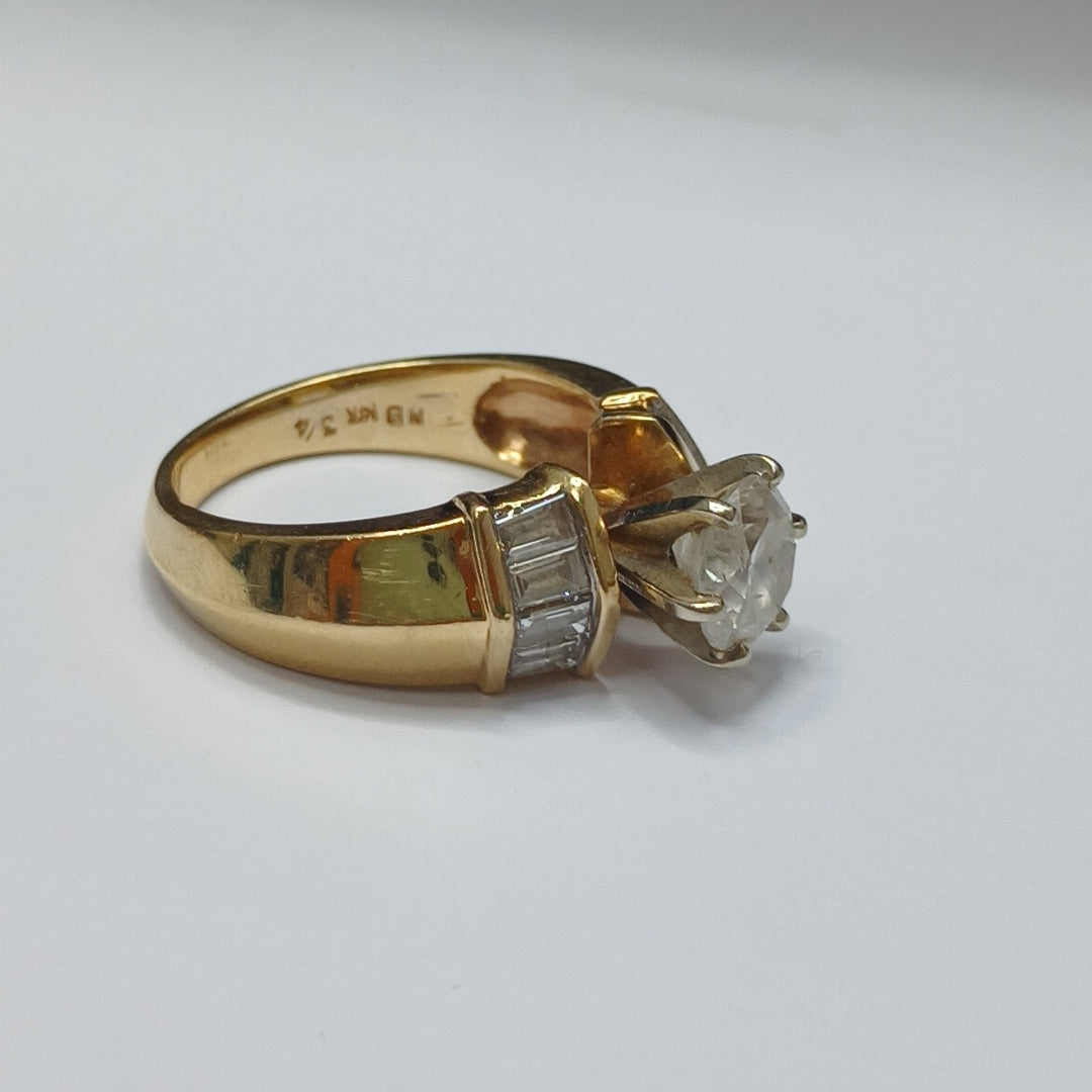 ANILLITO ORO 14 K 7,20 GRMS (SEMINUEVO)