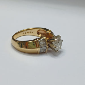 ANILLITO ORO 14 K 7,20 GRMS (SEMINUEVO)