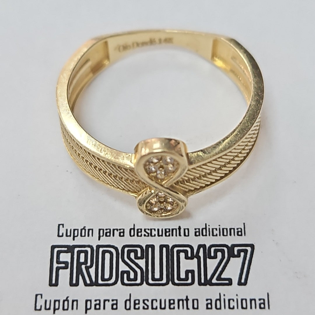ANILLOS DAMA ORO 14K 2.7 (NUEVO)