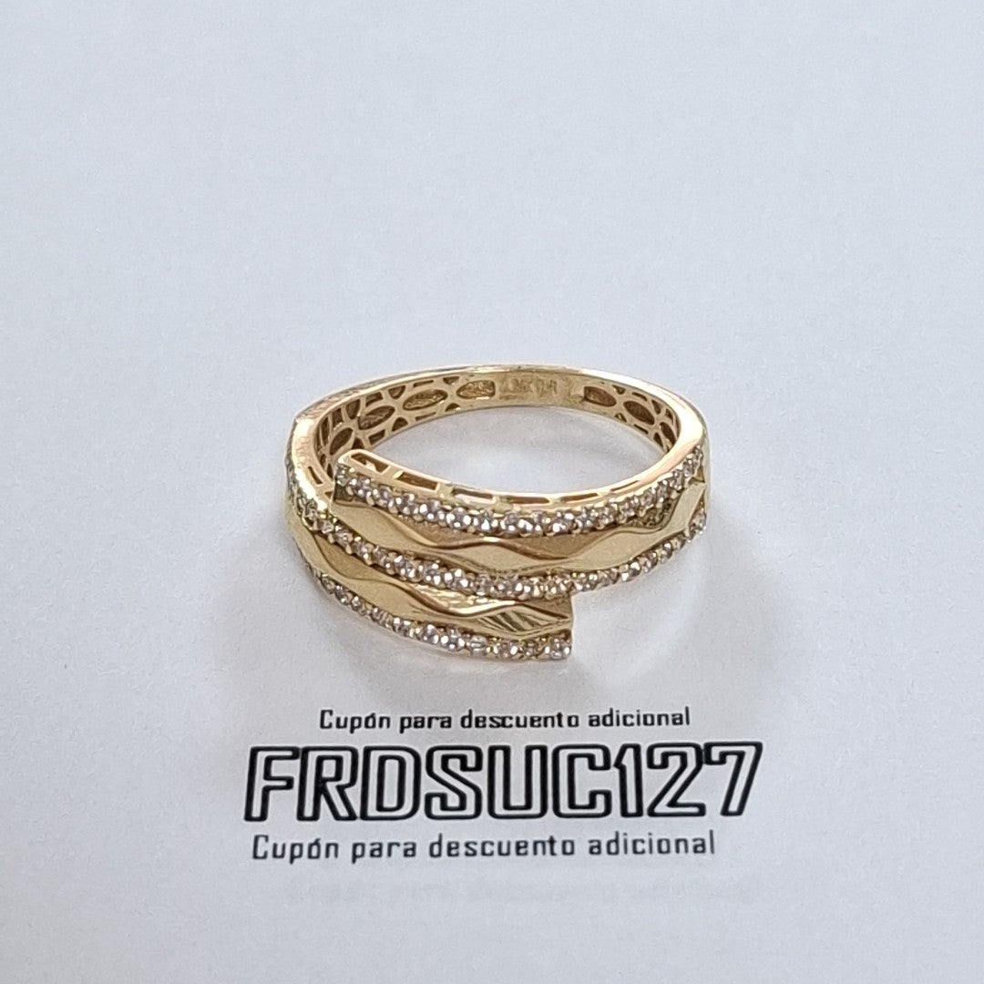 ANILLOS DAMA ORO 14K 2.7 (NUEVO)