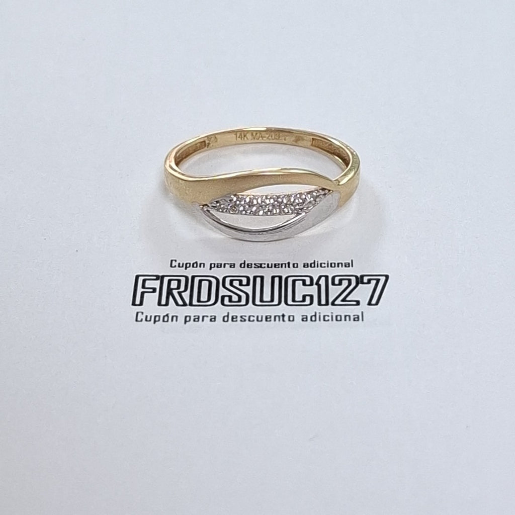 ANILLOS DAMA ORO 14K 1.6 (NUEVO)