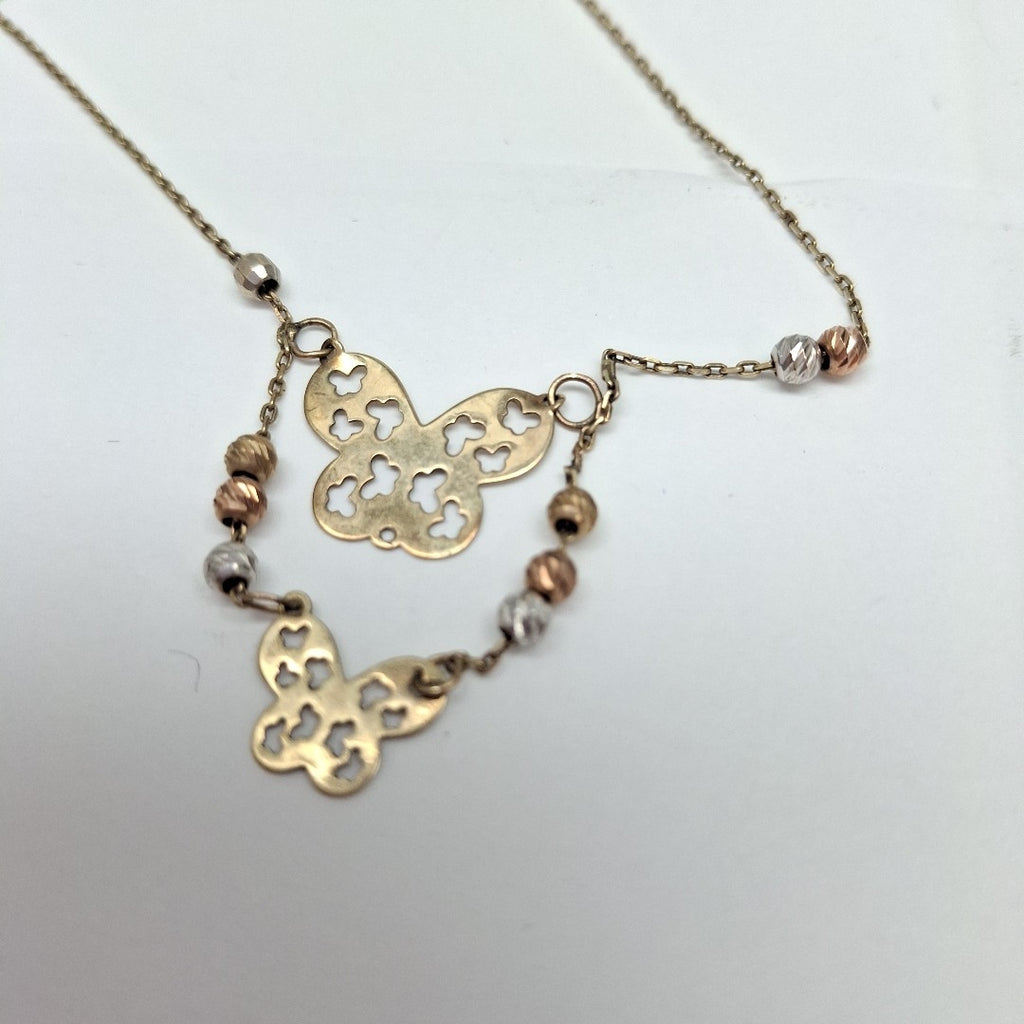 GARGANTILLA. ORO. 10 K 2.6 GRMS (SEMINUEVO)