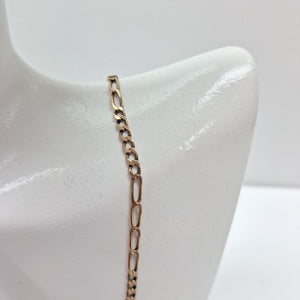 CADENA. ORO COMBINADO. 10 K 5.4 GRMS (SEMINUEVO)