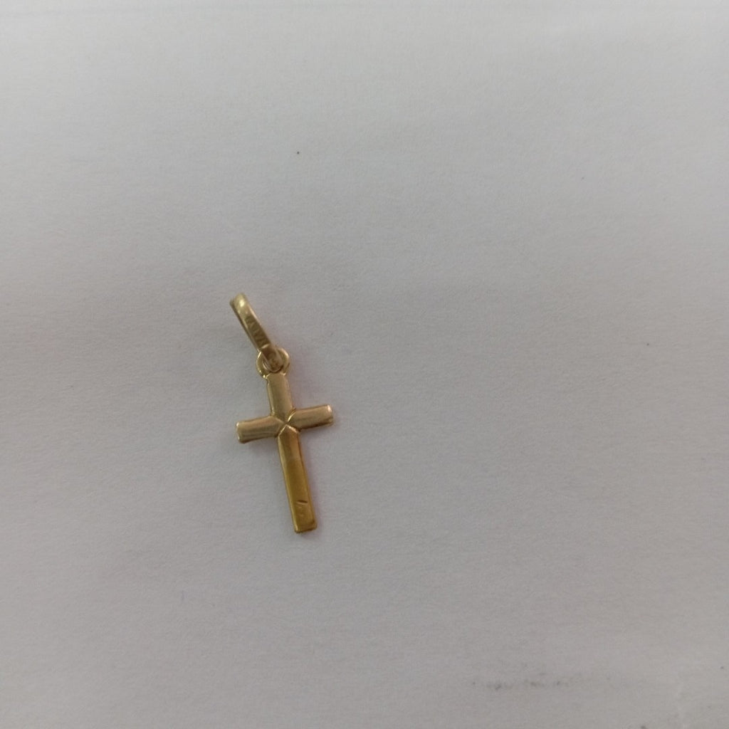 CRUZ, DIJE. ORO. 14 K 0.4 GRMS (SEMINUEVO)