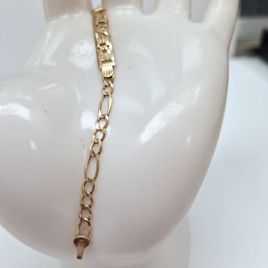 ESCLAVA. ORO. 10 K 3 GRMS (SEMINUEVO)