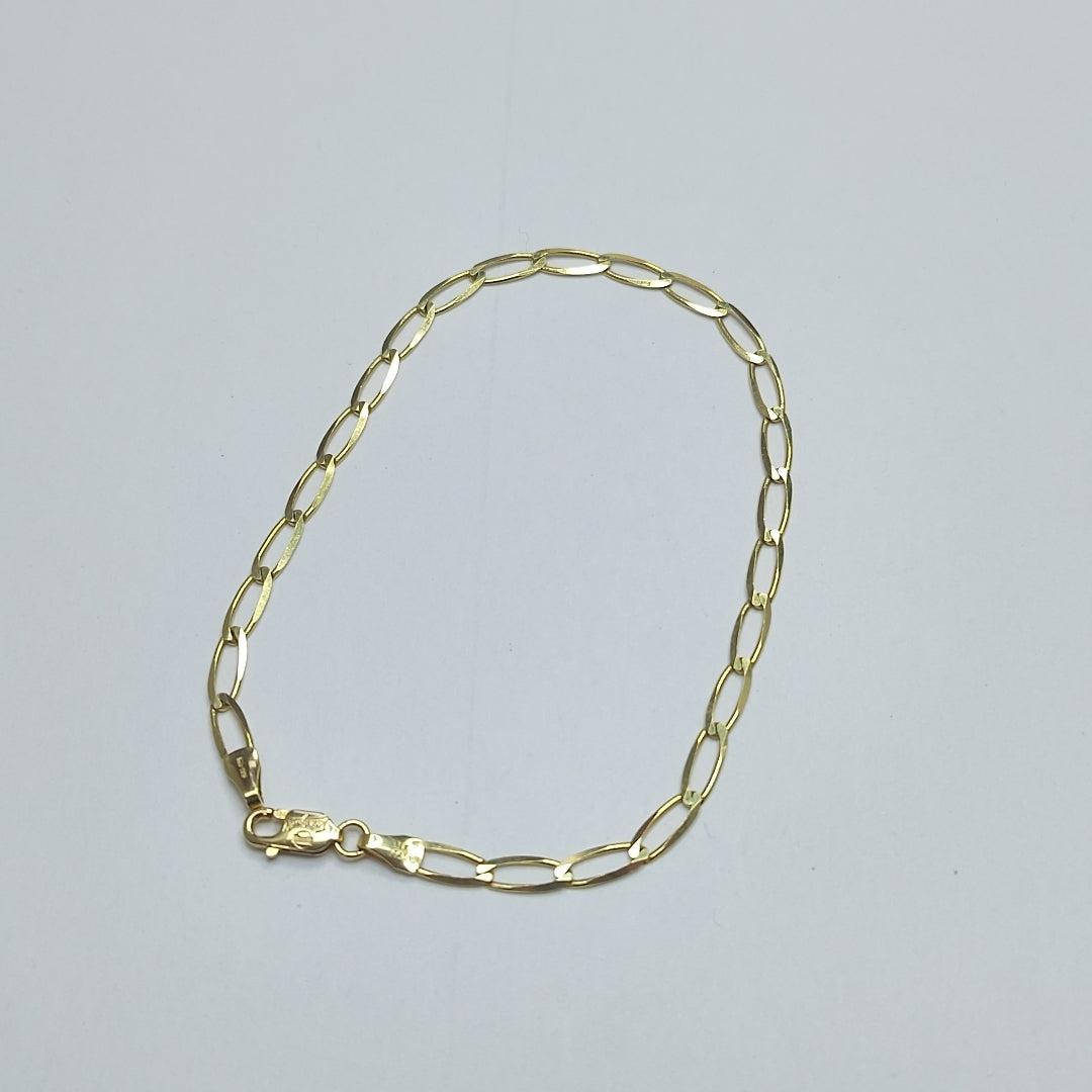 PULSERAS CABALLERO ORO 14K 2.9 (NUEVO)