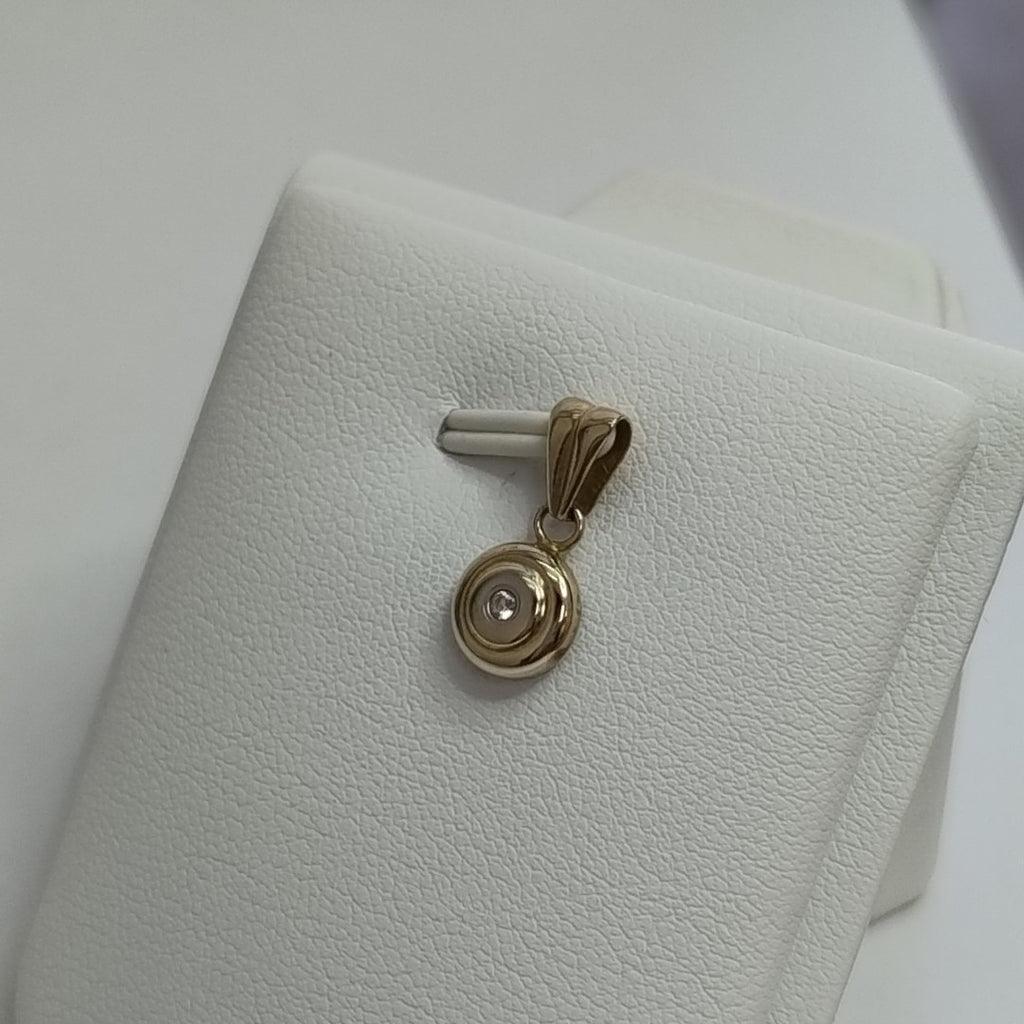 DIJE. ORO, RODIADO 10 K 0.3 GRMS (SEMINUEVO)