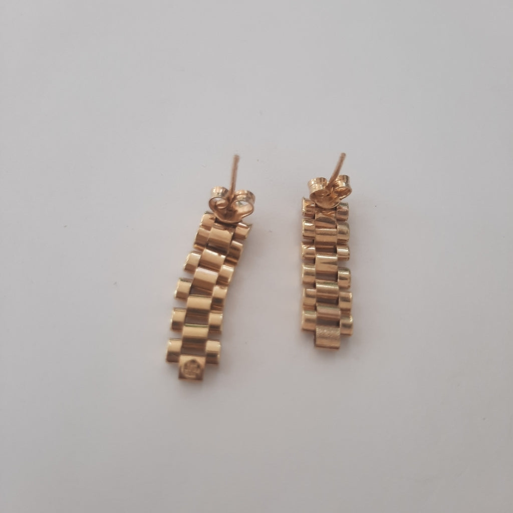 BROQUELES PAR ORO 14 K 2,90 GRMS (SEMINUEVO)