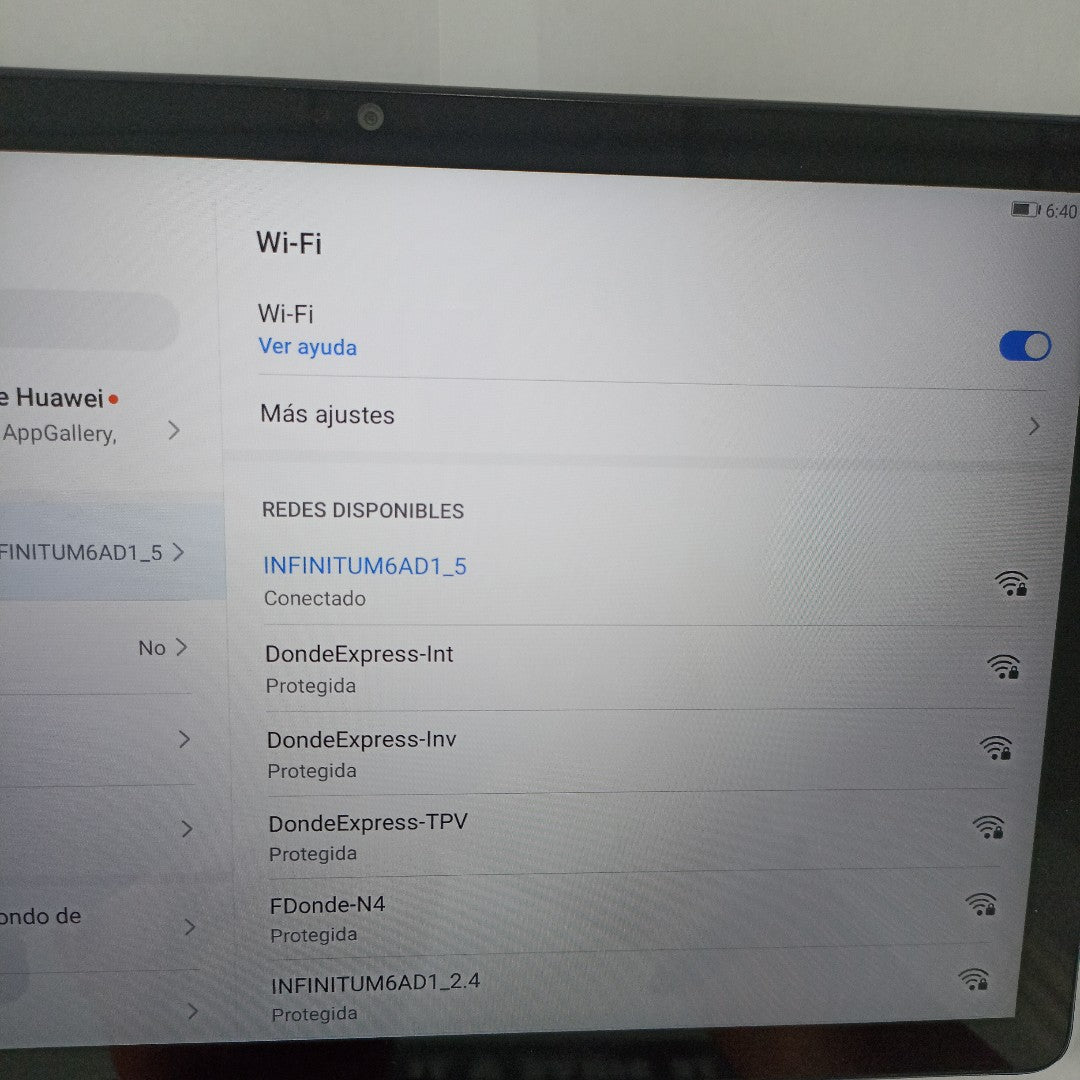 TABLETA HUAWEI MATEPAD T 10S AGS3K-W09 128 GB 4 GB RAM (SEMINUEVO)