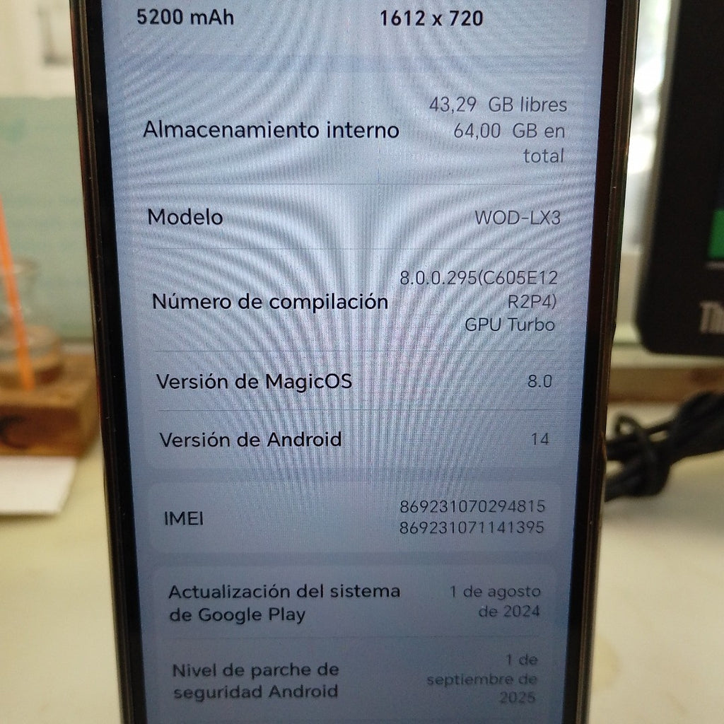 CELULAR HONOR X5 PLUS WOD-LX3 (2023) 64 GB 4 GB RAM (SEMINUEVO)