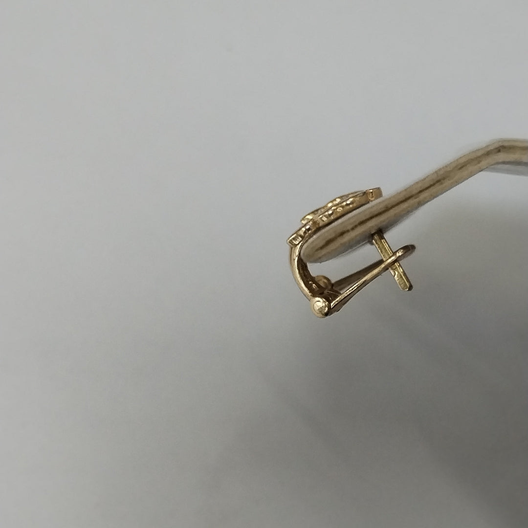 BROQUELES ORO 14K 1.3 (NUEVO)