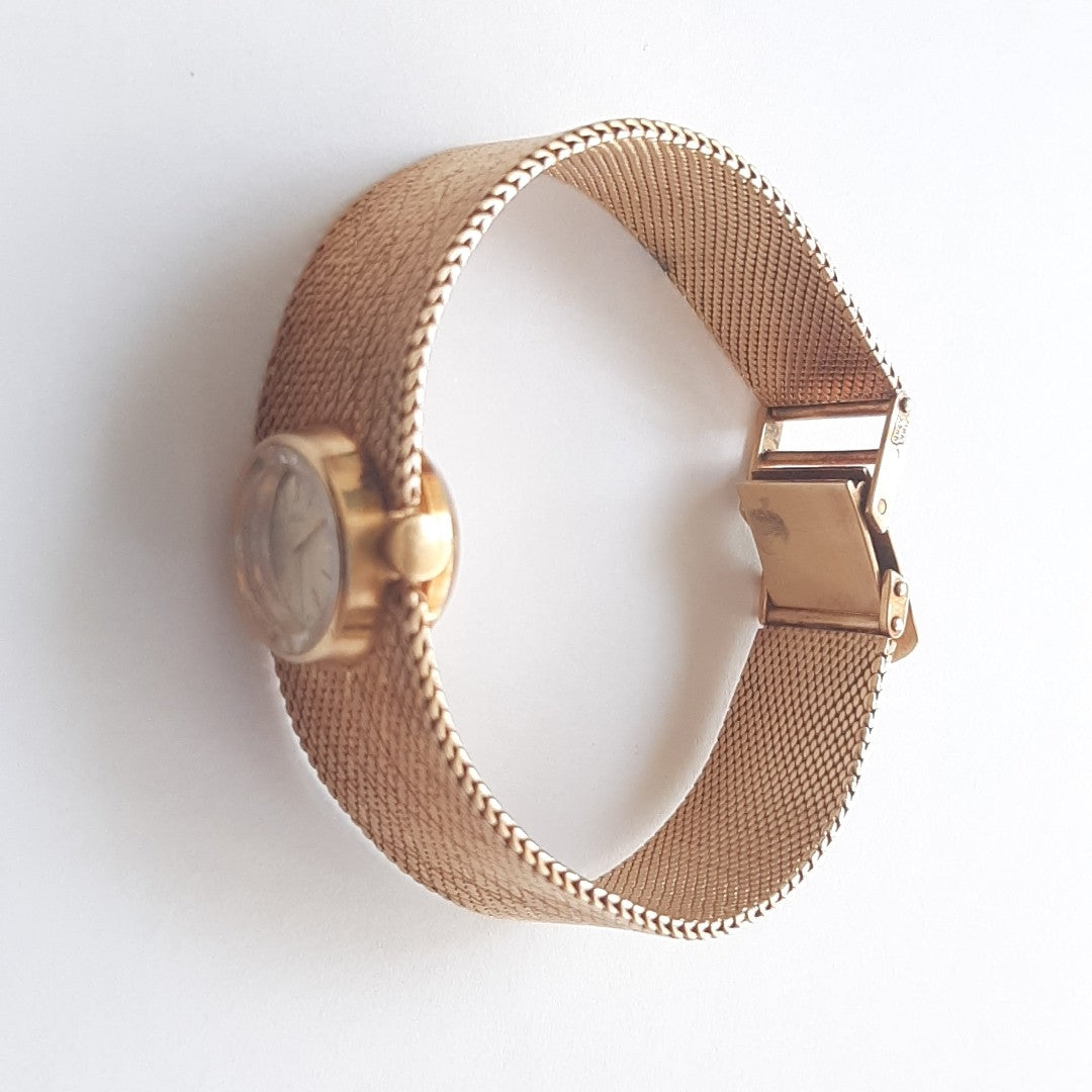 RELOJ CAJA ACERO PULSO ORO. ORO. 18 K 50.4 GRMS (SEMINUEVO)