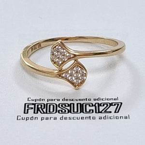 ANILLOS DAMA ORO 14K 2 (NUEVO)