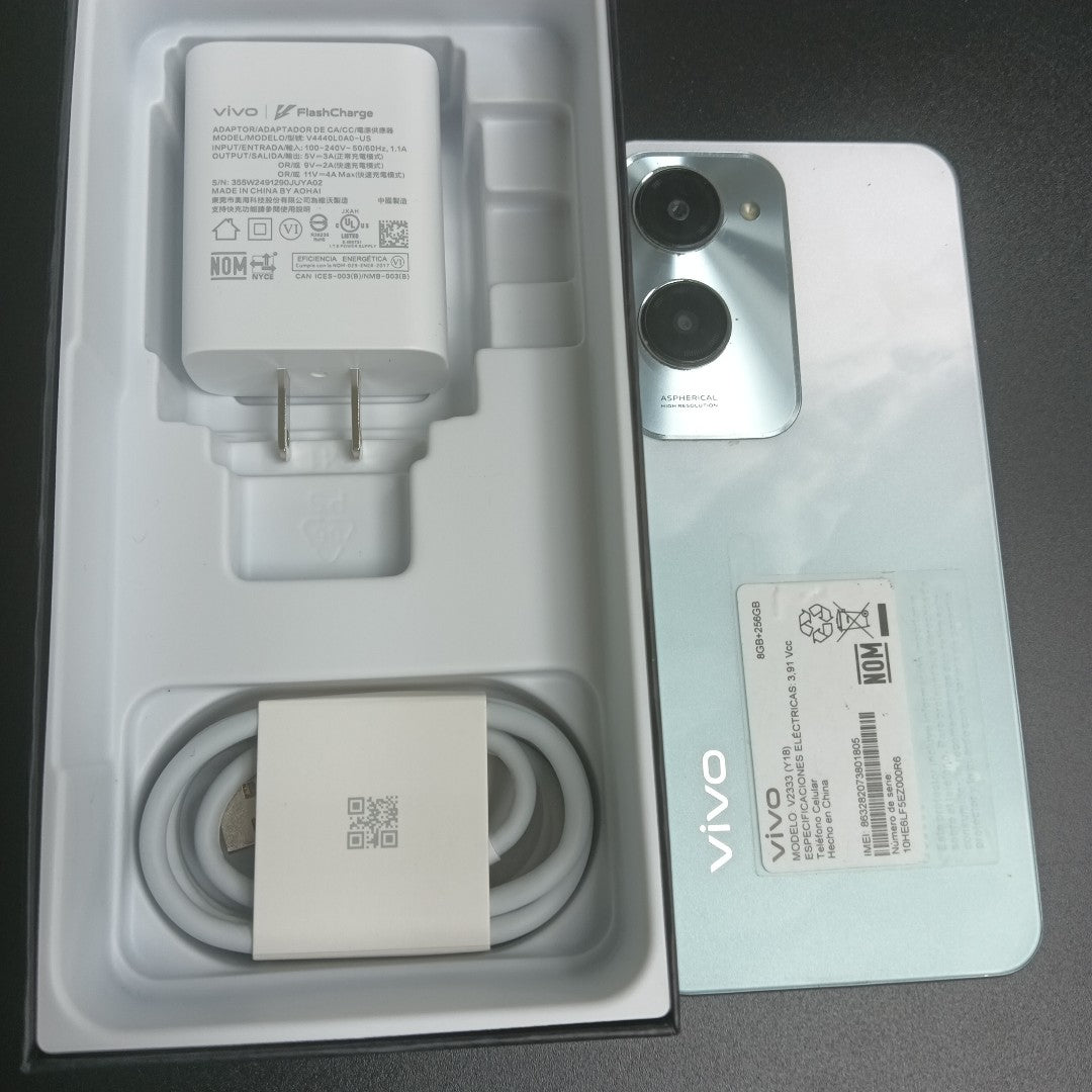 CELULAR VIVO Y18 V2333 256 GB 8 GB RAM (SEMINUEVO)