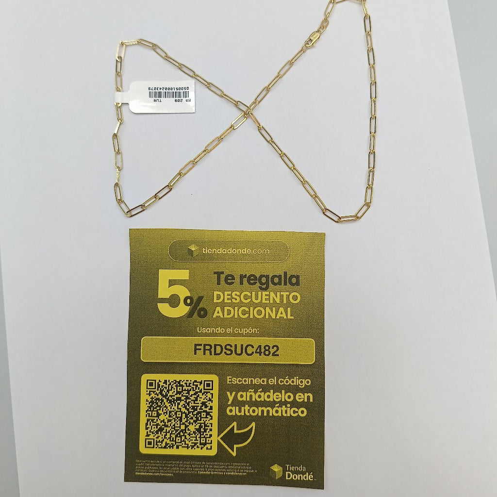 CADENAS ORO 14K 8.1 (NUEVO)