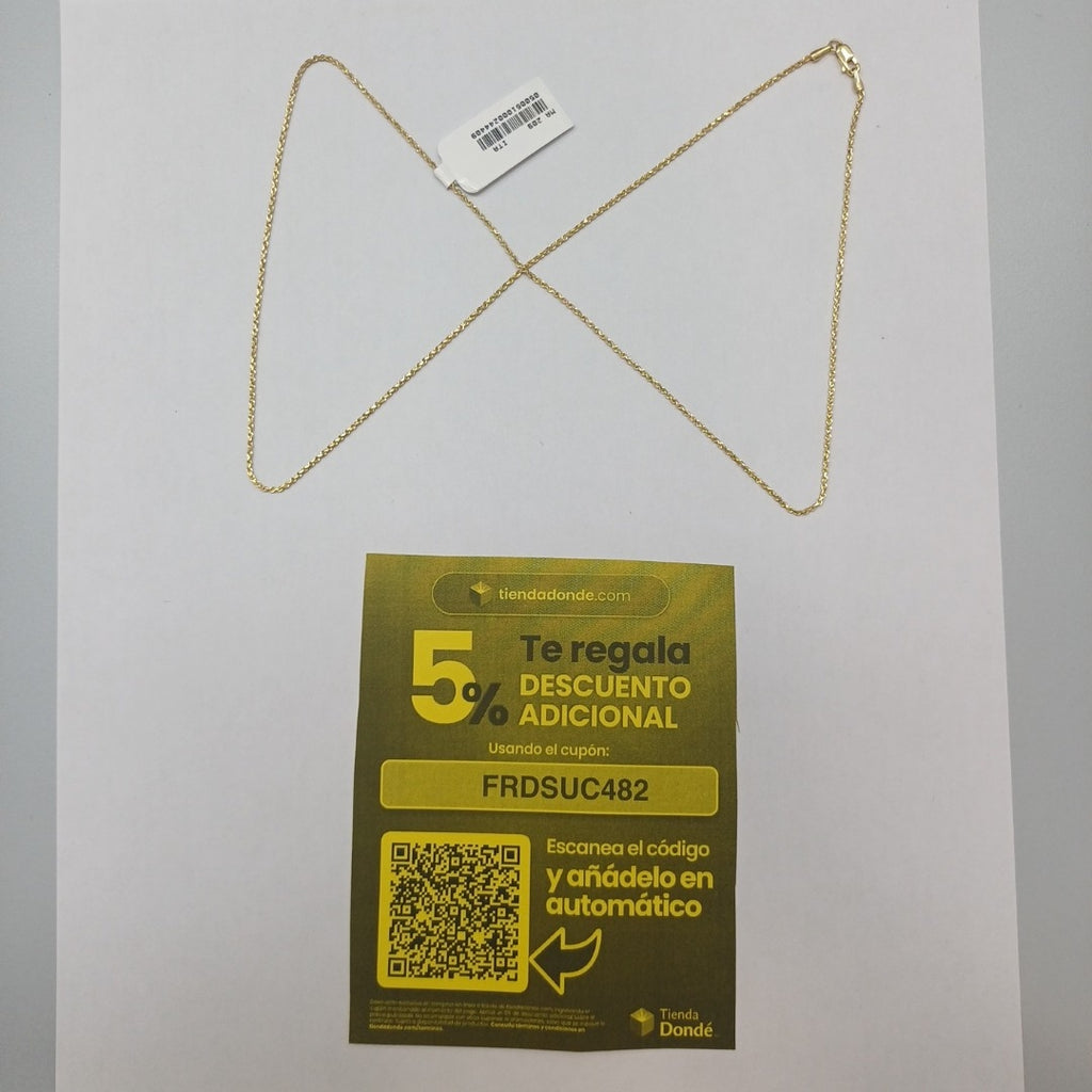 CADENAS TORSAL ORO 14K 3.5 (NUEVO)