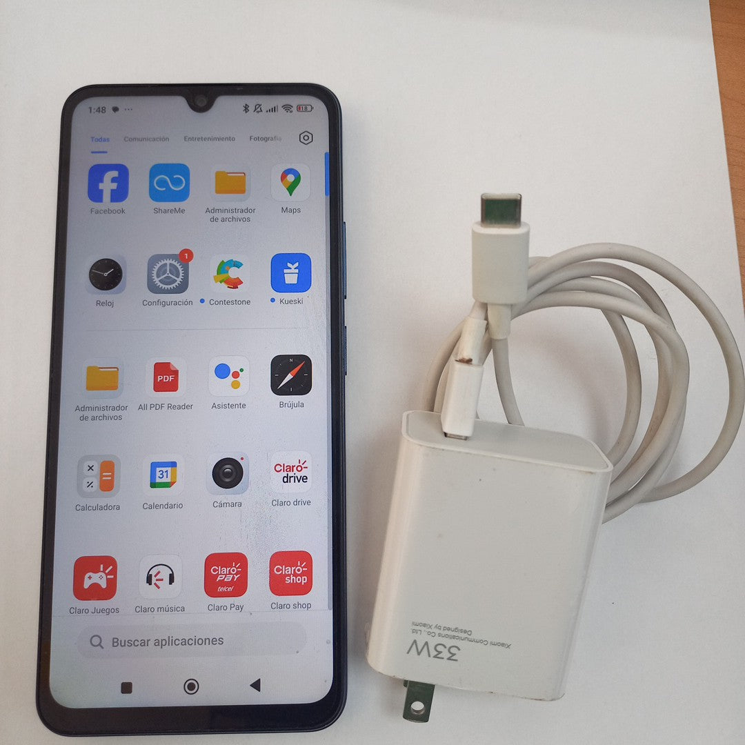 CELULAR XIAOMI REDMI 14C 2409BRN2CL (2024) 256 GB 8 GB RAM (SEMINUEVO)