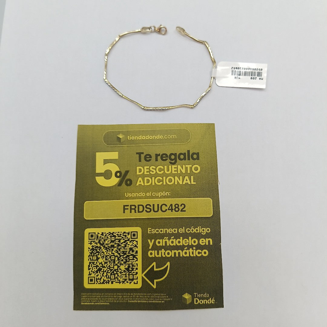 PULSERAS DAMA ORO 14K 3.6 (NUEVO)