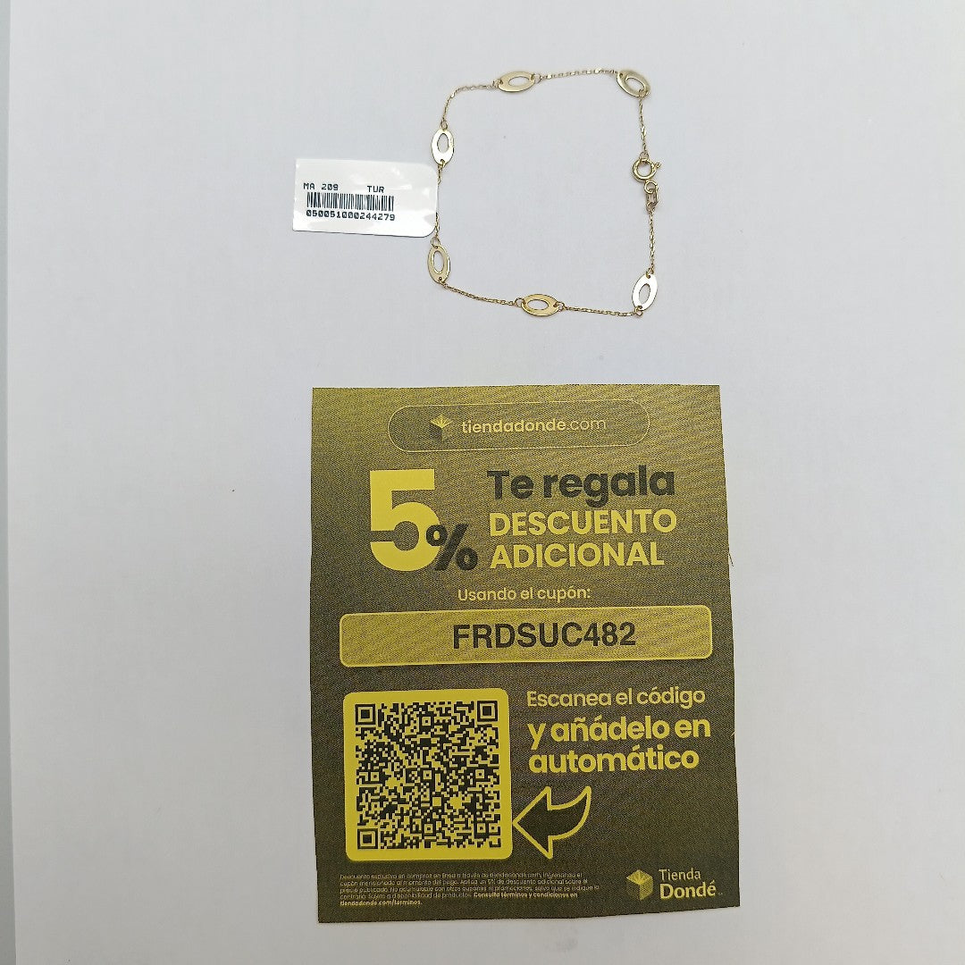 PULSERAS DAMA ORO 14K 1 (NUEVO)