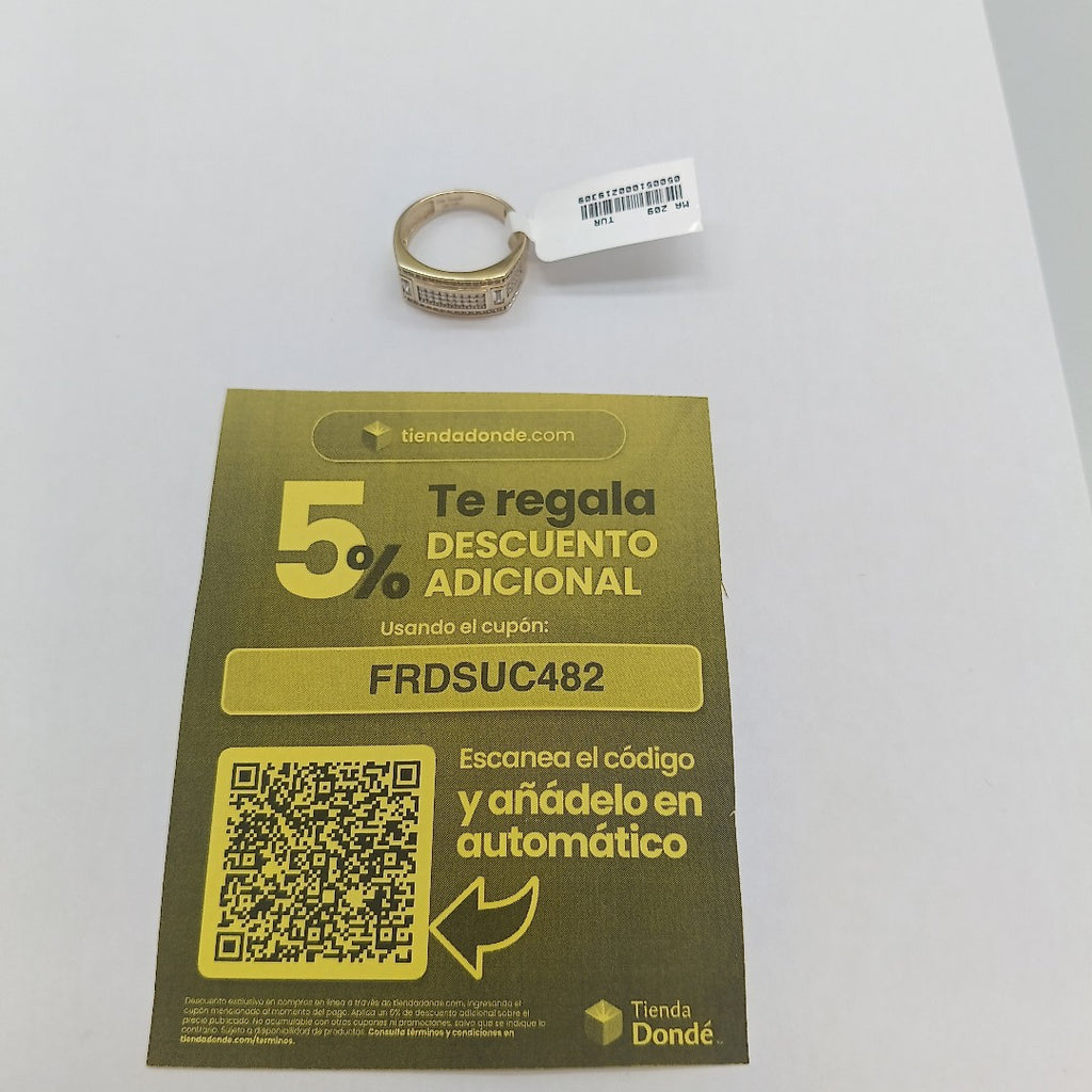 ANILLOS CABALLERO ORO 14K 6.7 (NUEVO)