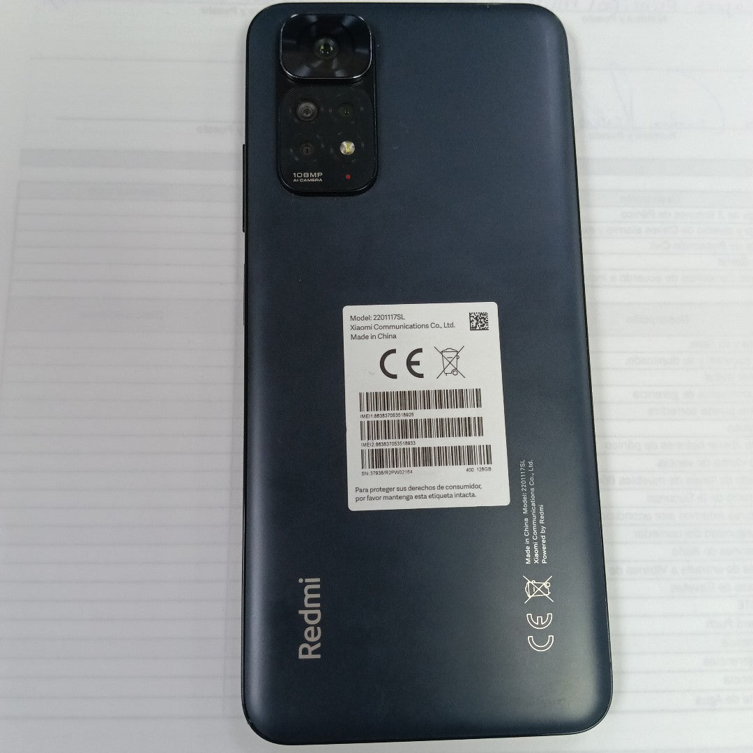 CELULAR XIAOMI REDMI NOTE 11S 2201117SL 128 GB 6 GB RAM (SEMINUEVO)