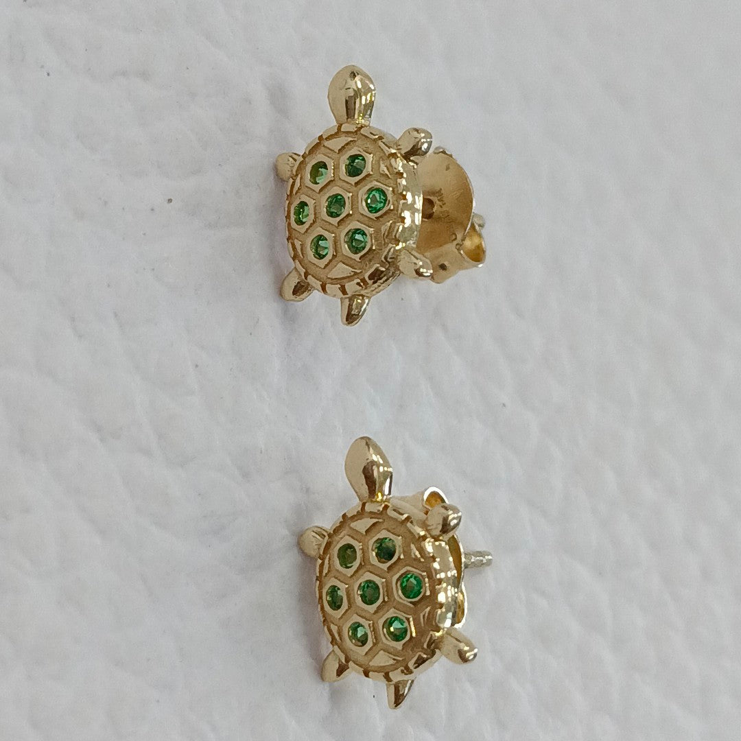 BROQUELES ORO 14K 1.3 (NUEVO)