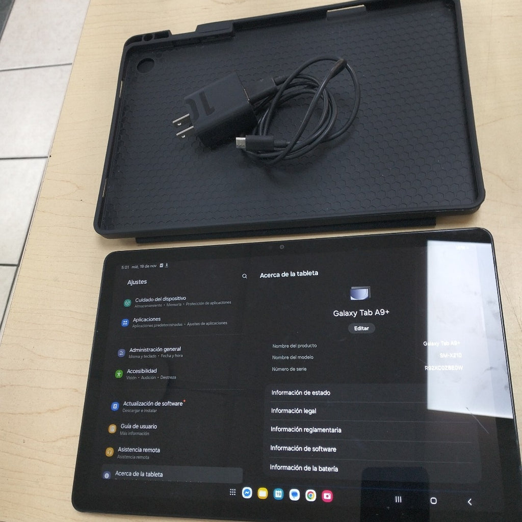 TABLETA SAMSUNG GALAXY TAB A9+ SM-X210 (2023) 128 GB 8 GB RAM (SEMINUEVO)
