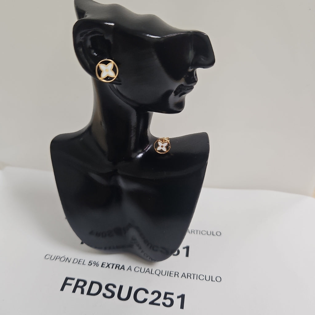 BROQUELES ORO 14K 1.1 (NUEVO)