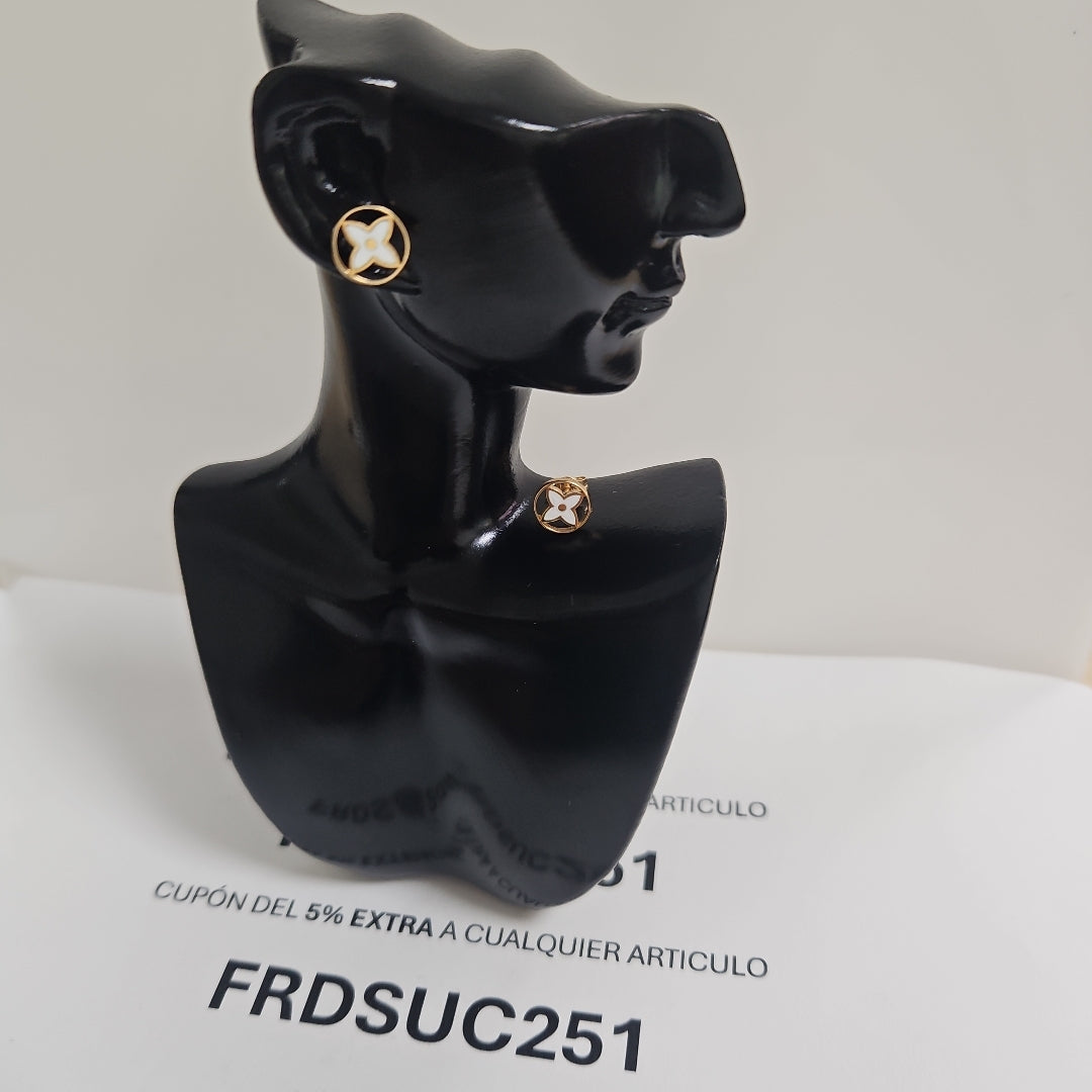 BROQUELES ORO 14K 1.1 (NUEVO)