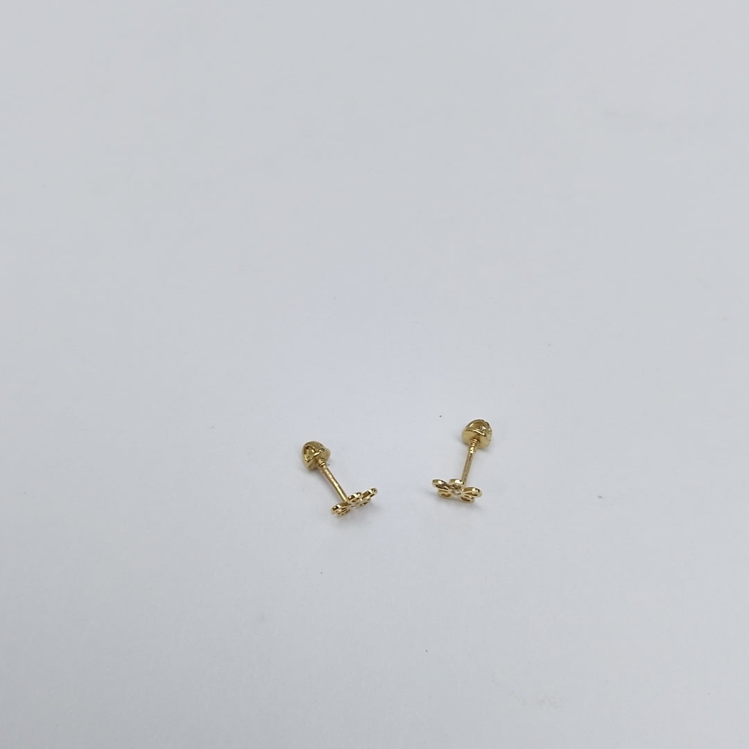 BROQUELES ORO 14K 1 (NUEVO)