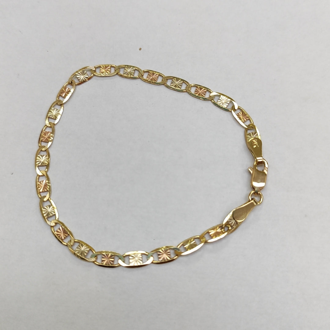 PULSERA TEJIDO MARINERO 4.21GR 18 CM (NUEVO)