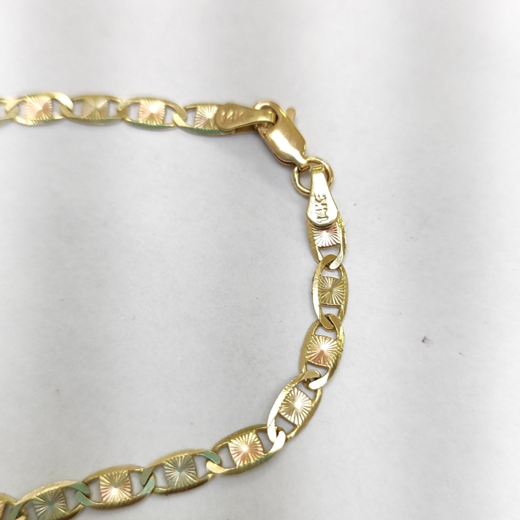 PULSERA TEJIDO MARINERO 4.4GR 18 CM (NUEVO)