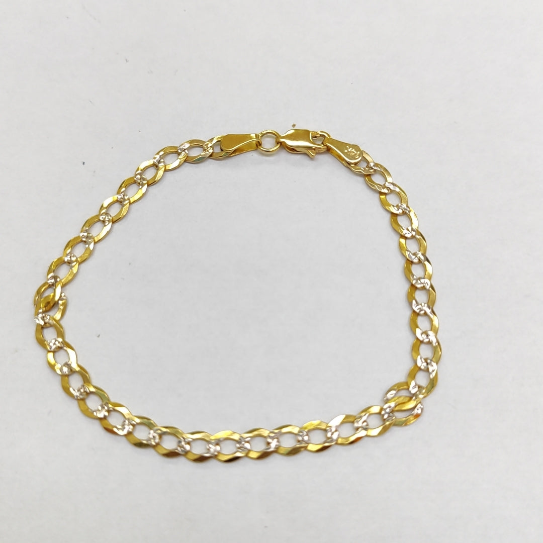 PULSERA BARBADO 5GR 18 CM (NUEVO)