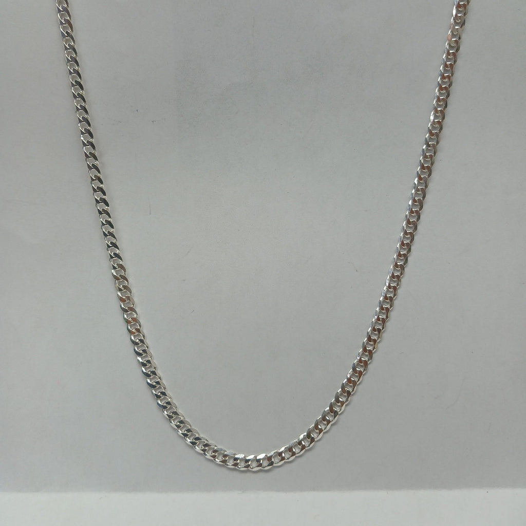 CADENA BARBADA PLATA .925 13.1G (NUEVO)