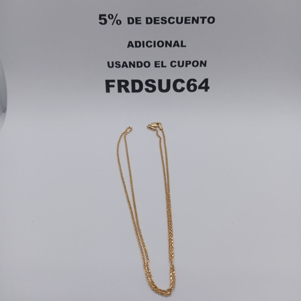CADENAS TORSAL ORO 14K 3.2 (NUEVO)