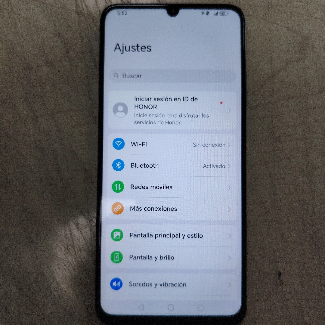 CELULAR HONOR X7A RKY-LX3 (2023) 128 GB 6 GB RAM (SEMINUEVO)