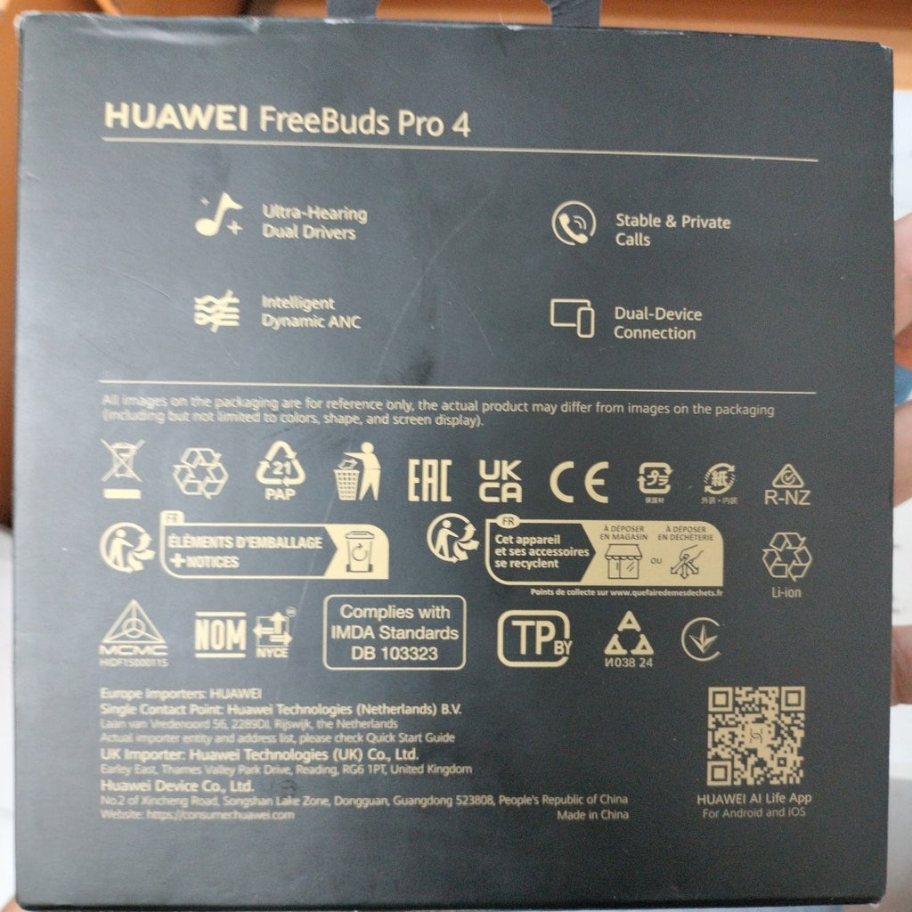 AUDIFONOS HUAWEI FREEBUDS PRO 4 INALAMBRICO IN EAR (SEMINUEVO)