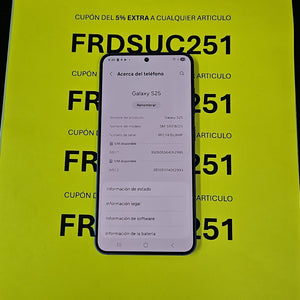 CELULAR SAMSUNG GALAXY S25 SM-S931B (2025) 128 GB 12 GB RAM (SEMINUEVO)