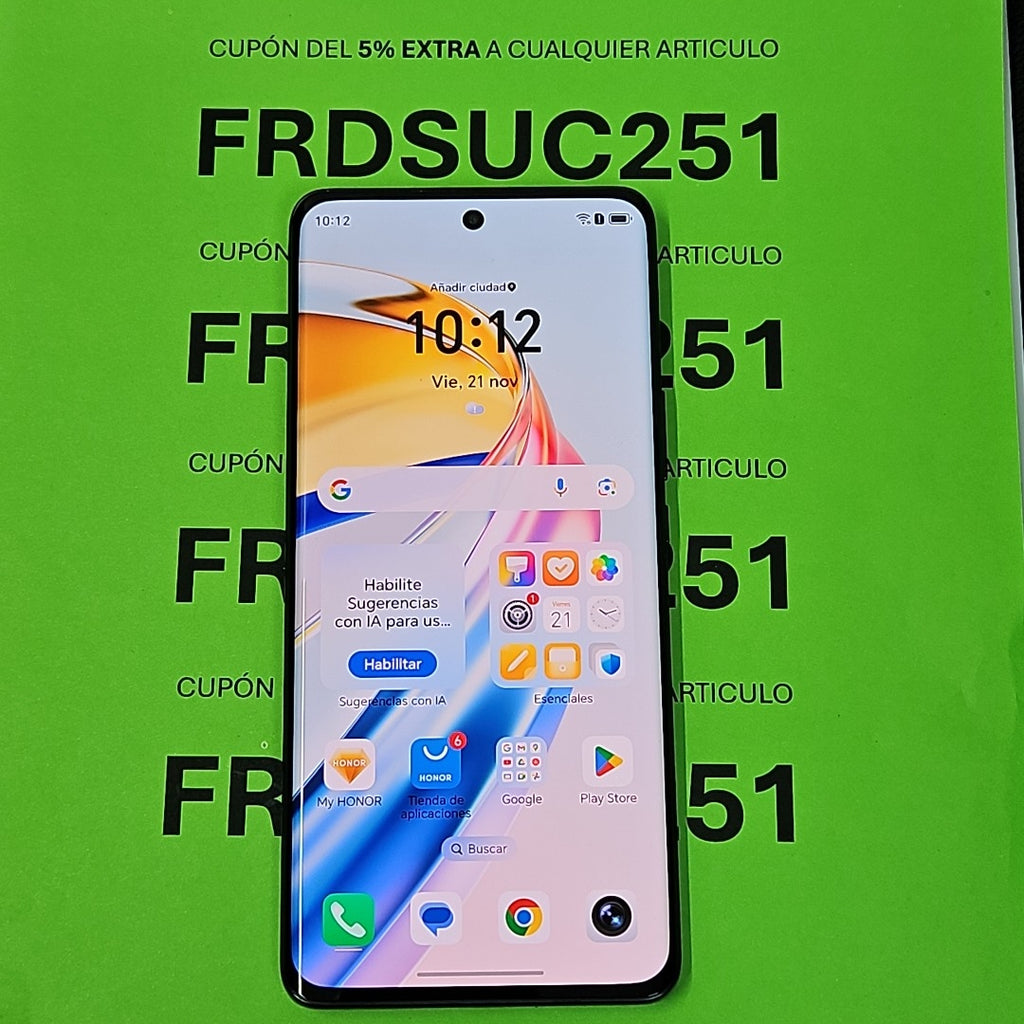 CELULAR HONOR X9B 5G ALI-NX3P 512 GB 8 GB RAM (SEMINUEVO)