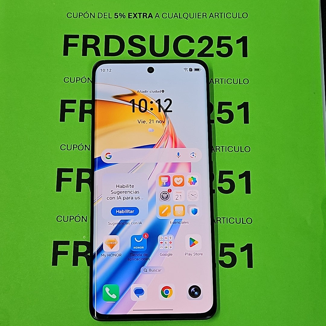 CELULAR HONOR X9B 5G ALI-NX3P 512 GB 8 GB RAM (SEMINUEVO)