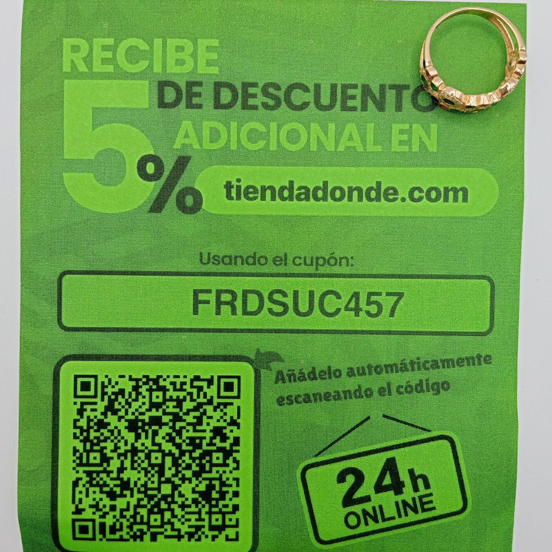 ANILLOS DAMA ORO 14K 3.2 (NUEVO)