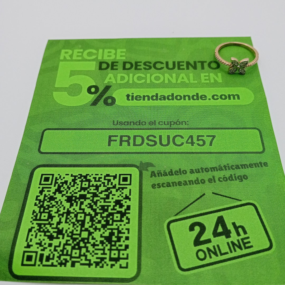 ANILLOS DAMA ORO 10K 1.8 (NUEVO)