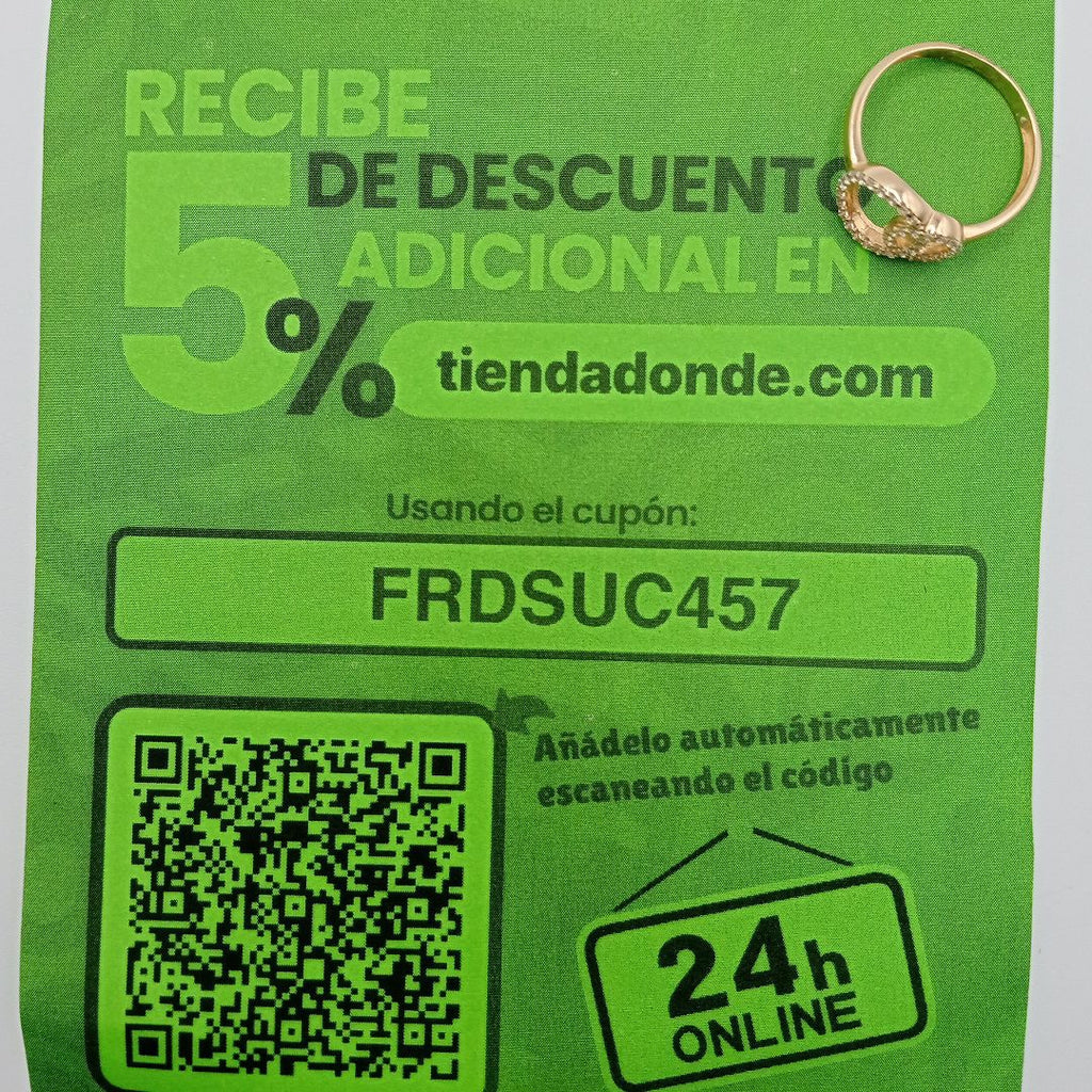 ANILLOS DAMA ORO 14K 1.9 (NUEVO)