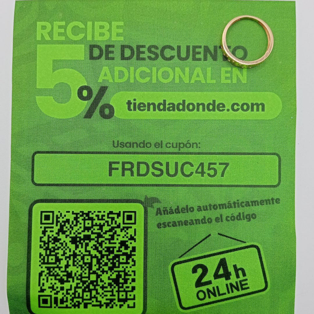 ANILLOS DAMA ORO 14K 1.9 (NUEVO)