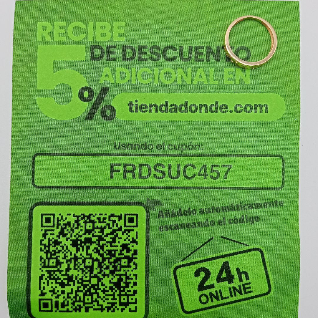 ANILLOS DAMA ORO 14K 1.9 (NUEVO)