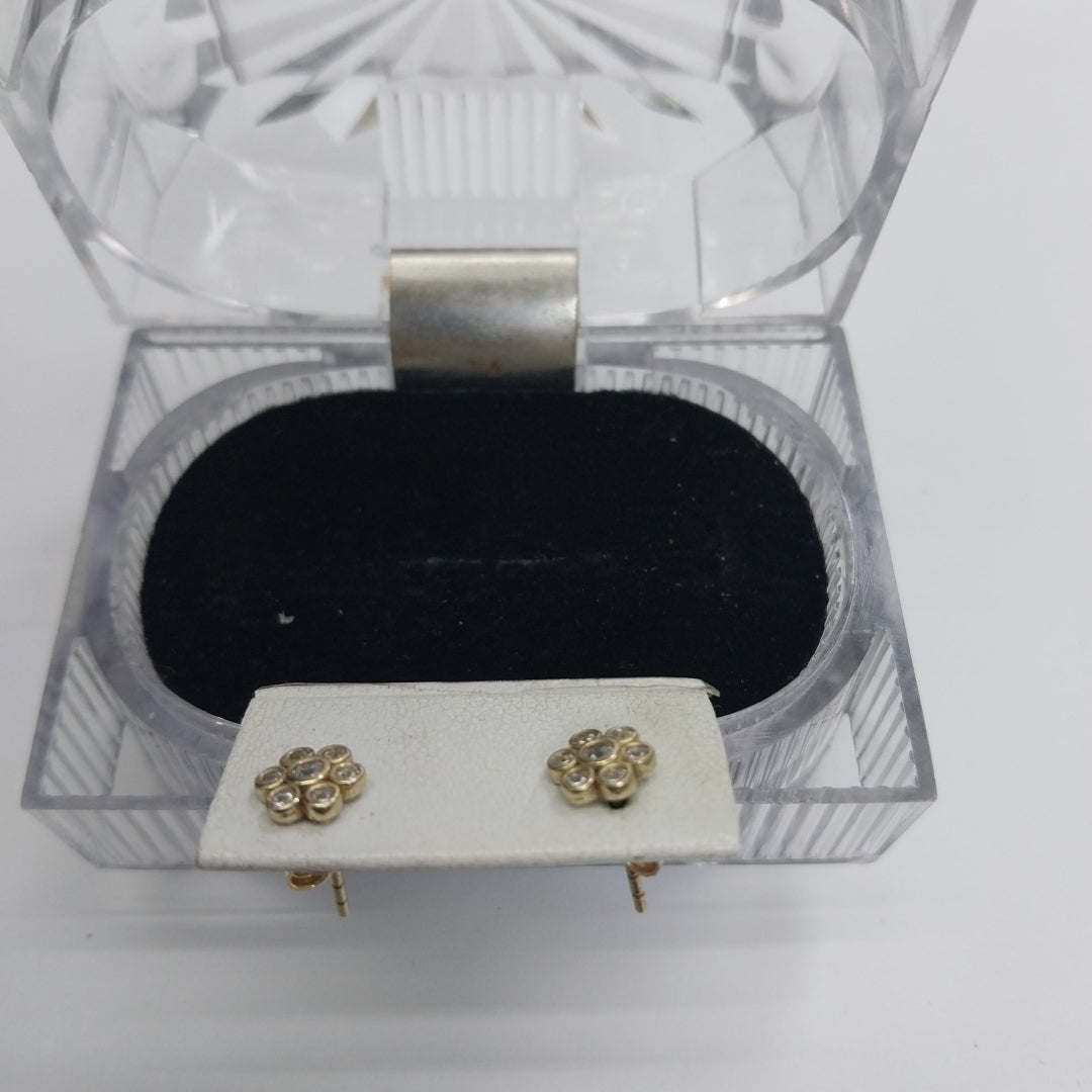 BROQUELES ORO 10K 1.2 (NUEVO)