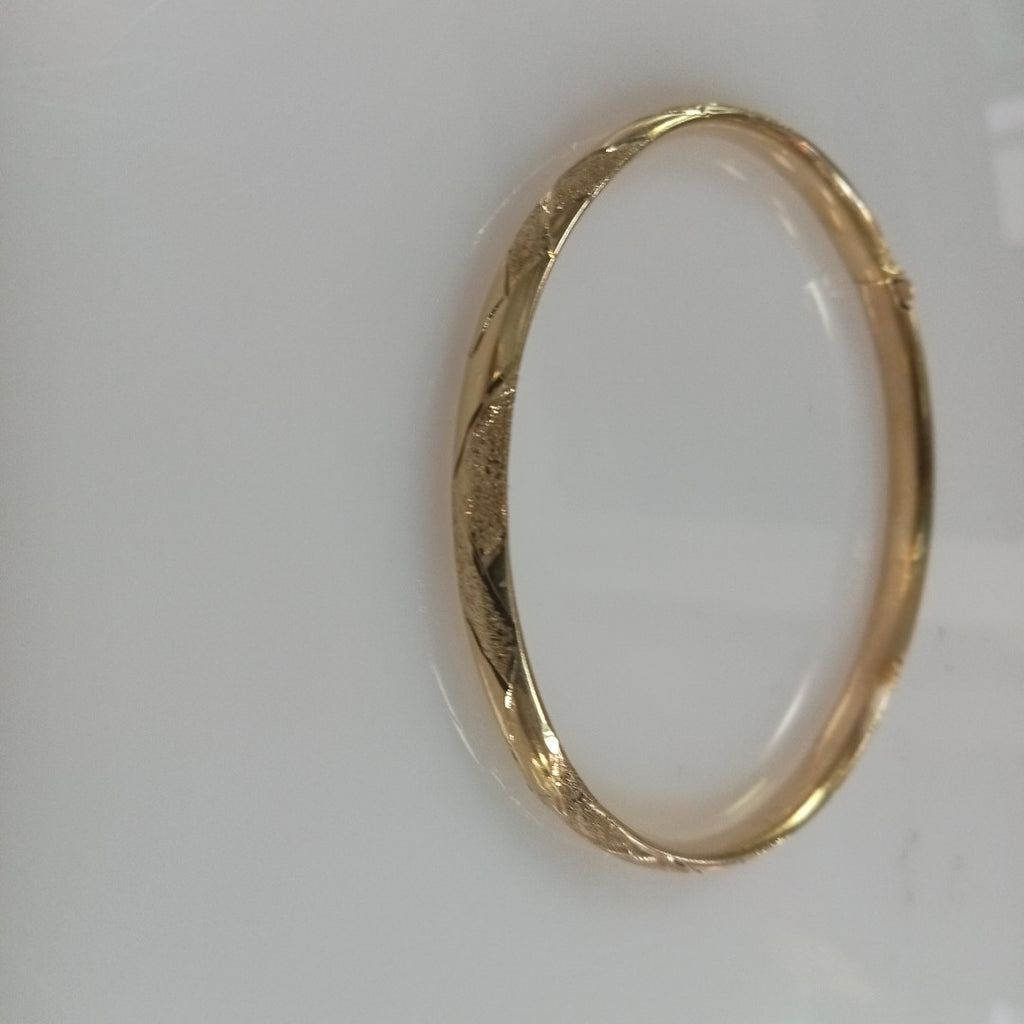 K1 6,10 GRMS 14 K ESPECIFICACIONES COMPLEMENTARIAS BRAZALETE ORO 14K (SEMINUEVO)