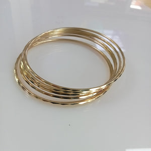 SEMANARIO DE PULSERAS. ORO. 14 K 19.8 GRMS (SEMINUEVO)