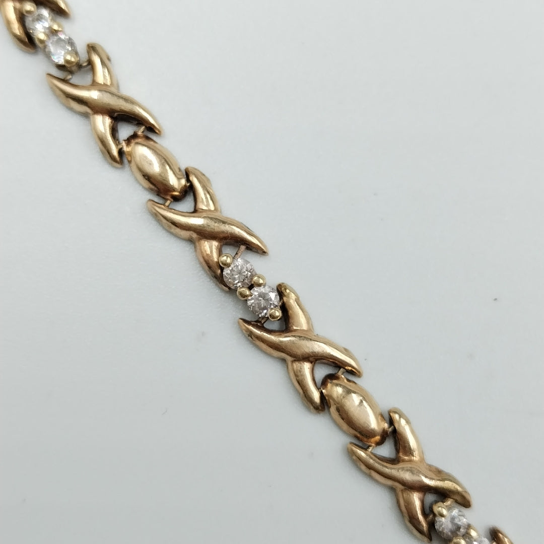 PULSERA ORO 14 K 7,30 GRMS (SEMINUEVO)